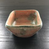 Patinated salt jar