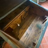 Bureau ancien patiné