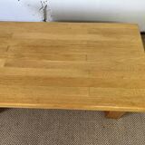 Solid wood coffee table