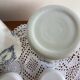 Opal glass jars - vintage