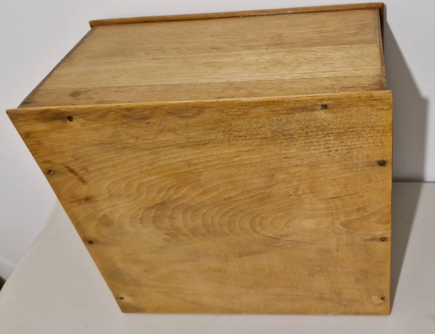 Old oak curtain storage file