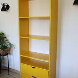 Yellow solid pine shelf