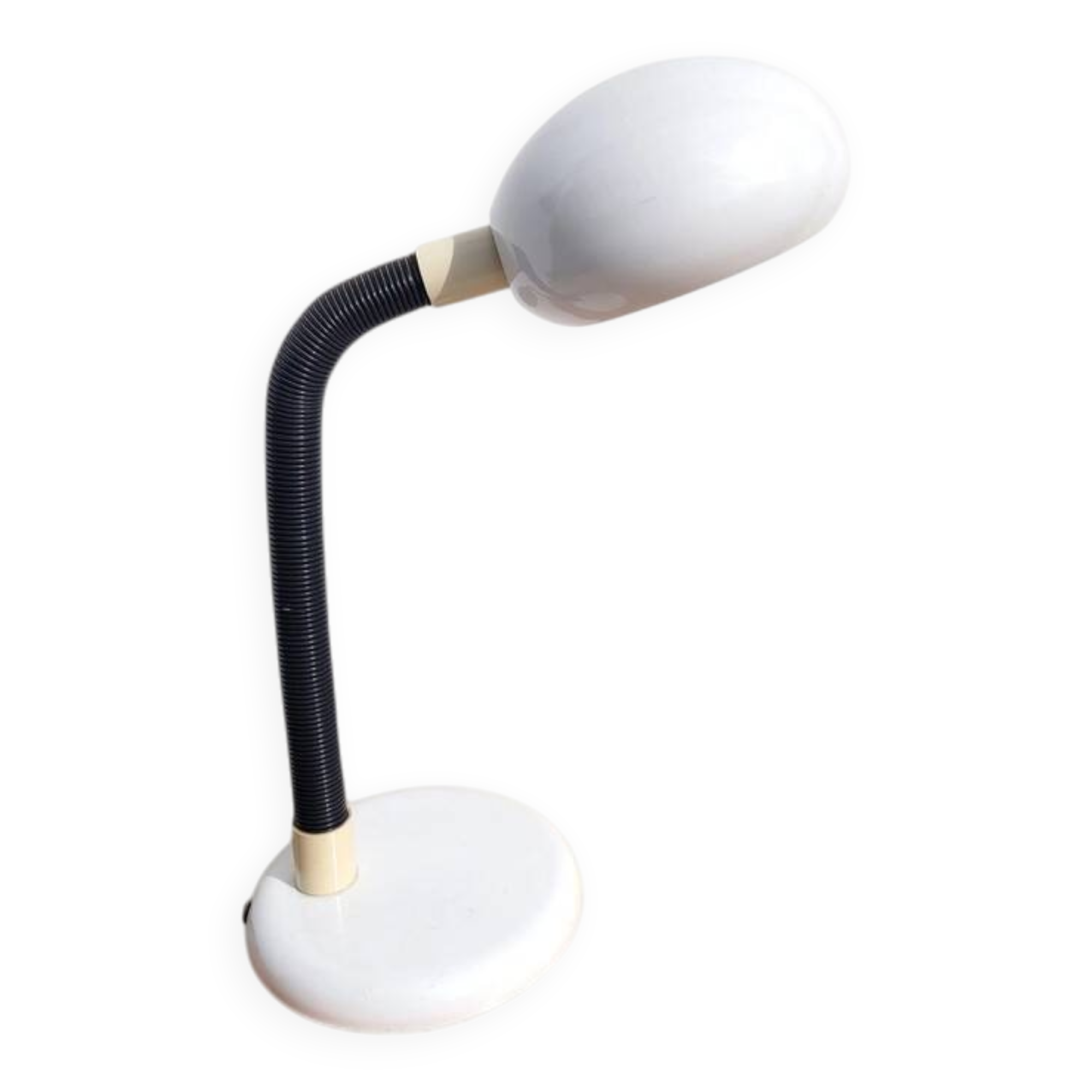 Lampe flexible blanche, années 80