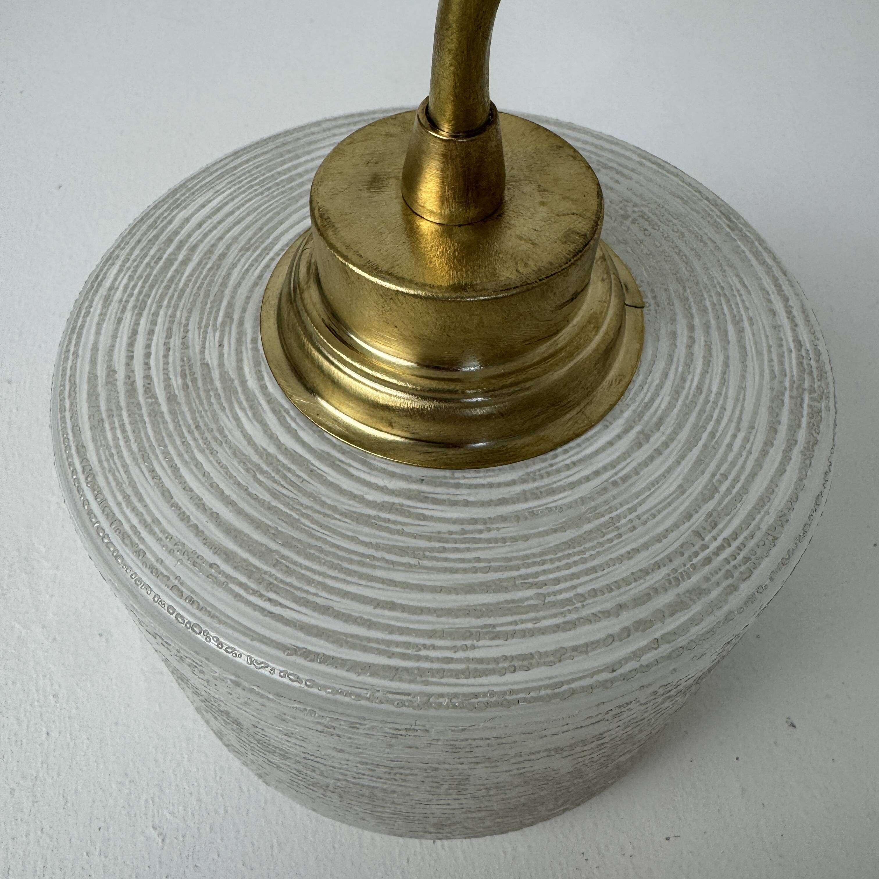 Pair of vintage granite glass wall lights