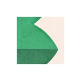 Large painting on paper - abstract painting 50x70cm - JEM - signed Eawy