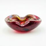 Bol en verre de Murano vintage par Dino Martens pour Aureliano Toso, années 1950