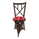 Chaise, chef-d’œuvre de maîtrise d’un compagnon charpentier, fin du XIX