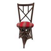Chaise, chef-d’œuvre de maîtrise d’un compagnon charpentier, fin du XIX