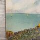 Vintage seaside watercolor
