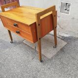 Vintage worker 2 drawers 1 flap