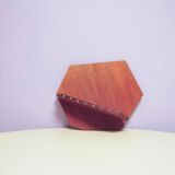 Asymmetrical wall shelf studs