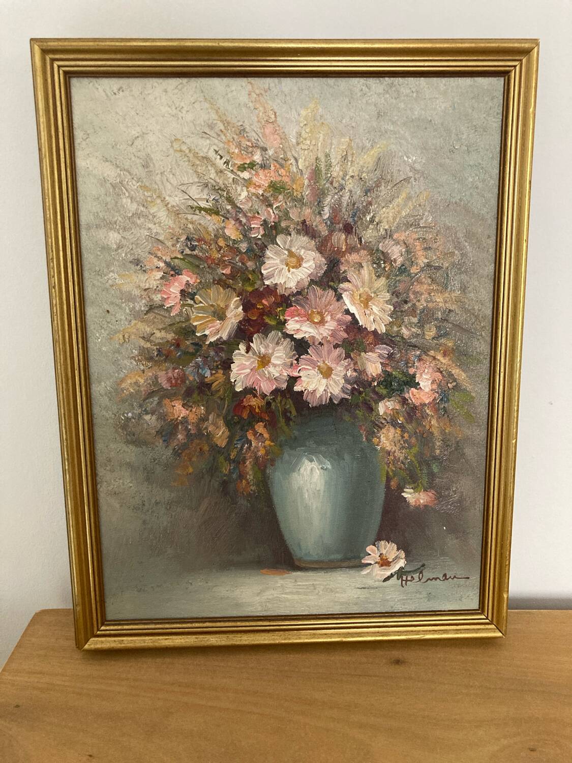 Flower bouquet painting