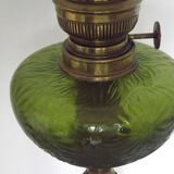 Lampe à huile antique, matador allemand Brenner art nouveau