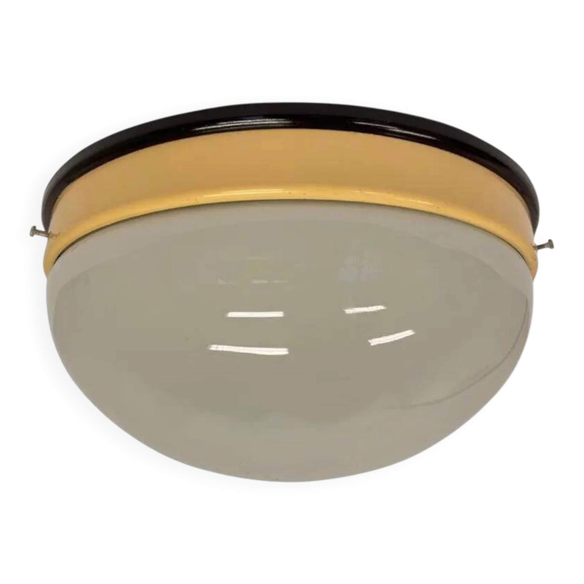 Bakelite Bauhaus ceiling light or Flush Mount, wall lamp - 1940s