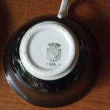 Six Digoin coffee cups from the 50s