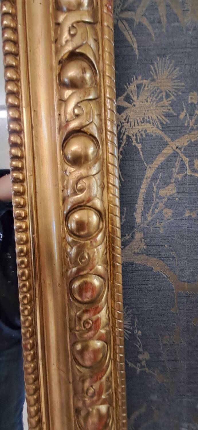 19th century mirror 177x135