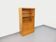 Vintage oak storage bookshelf from the 1960s.