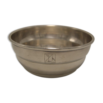 Silver metal bowl