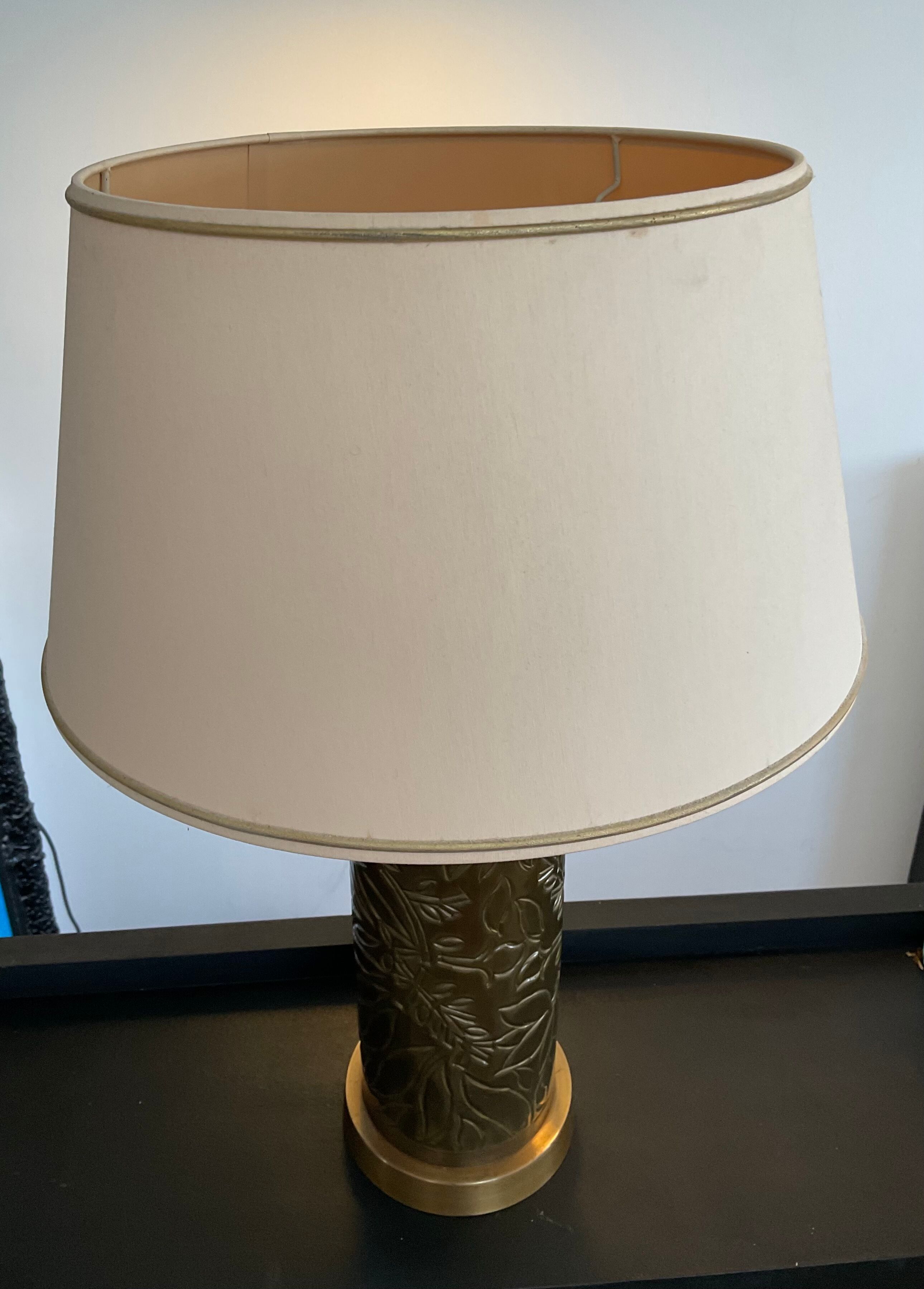 Louis Drimmer brass lamp from the 70s
