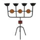 Erik hoglund four-candle chandelier. 1960s