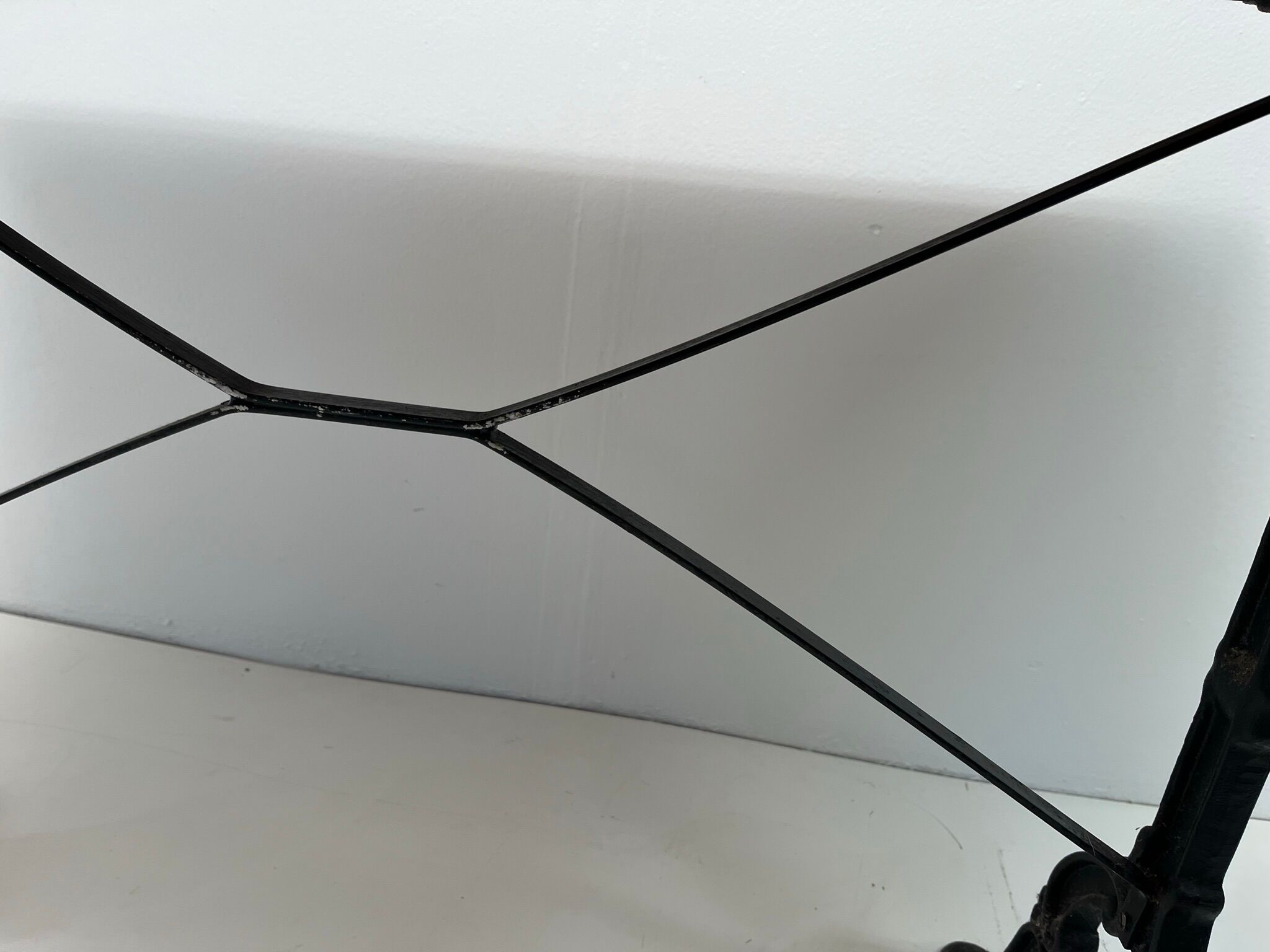 Pink marble bistro table from the early 20th century