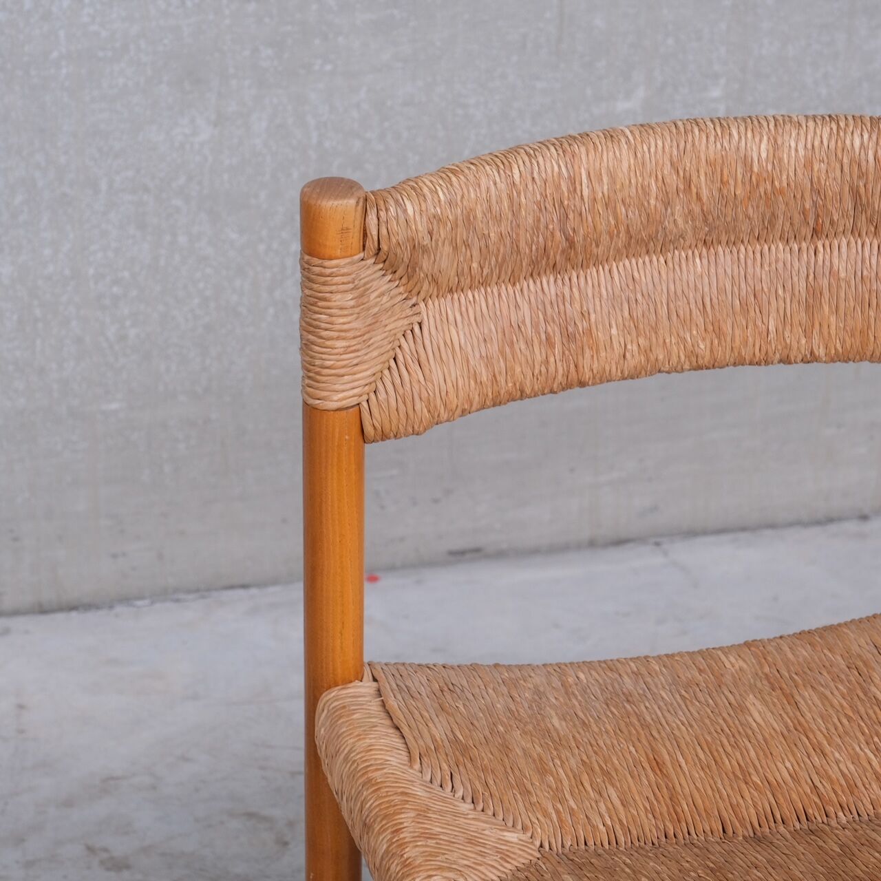 'Dordogne' Mid-Century Rush Dining Chairs
