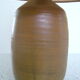 Sandstone lamp with silk shade
