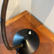Lampe de bureau noire réglable mid-century (1950-1960) Helo Leuchten