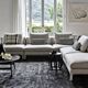 Istos dark gray round rug best price