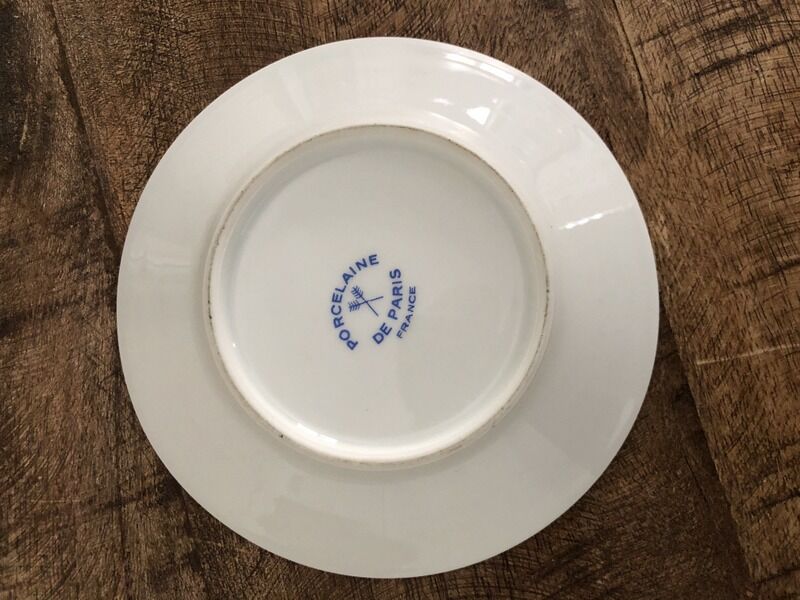 Old coffee cup and saucer