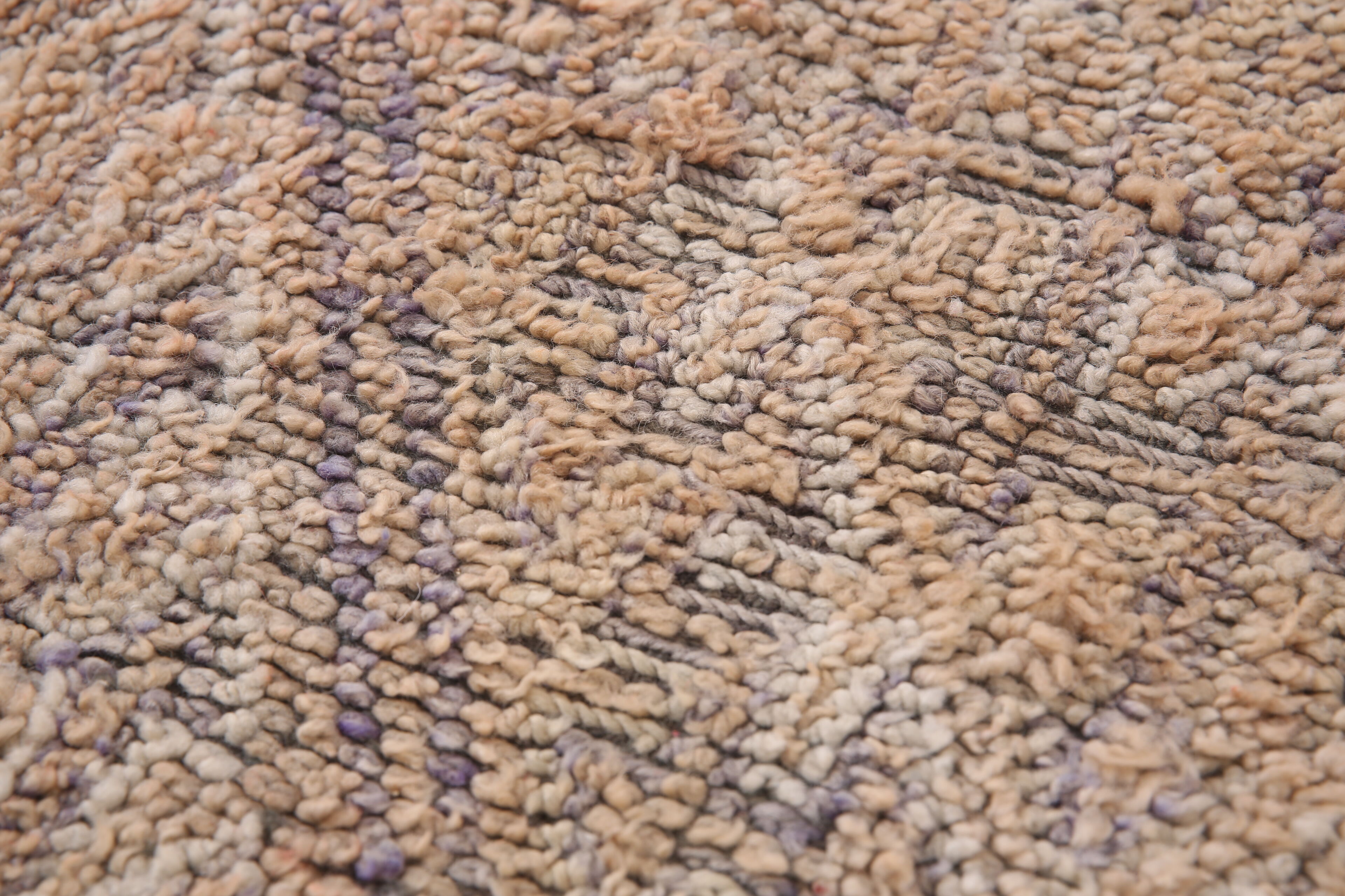 Vintage Moroccan Rug 197 x 340 cm - Berber Wool Rug - Handmade rug Bohemian