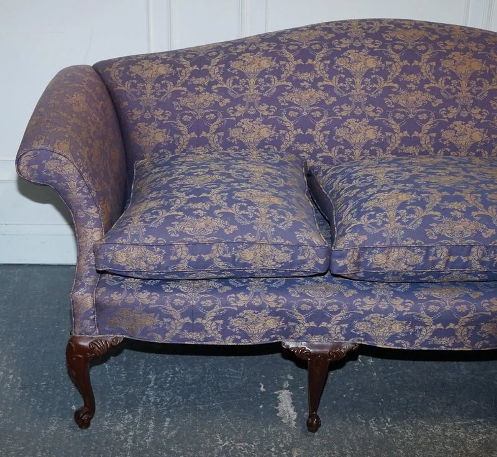 Chippendale 3-Seater Sofa Antique Country House, England