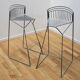 Pair of Ribelle stools, Luxy