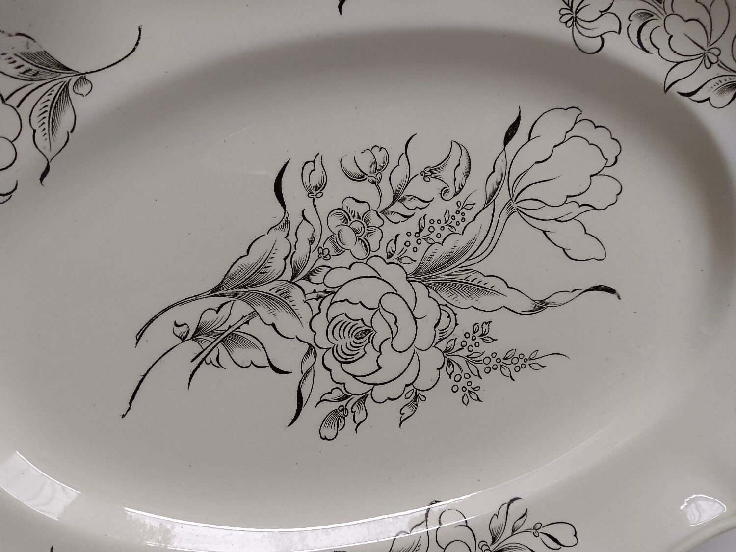 Ceramic dish Lunéville