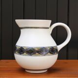 Ceramic pitcher by Dominique Guillot, Vallauris 50s