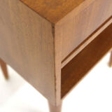 Mahogany bedside table, Swedish Modern, Sweden, 1940.
