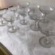Ensemble de 10 coupes à champagne cristal