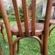 Set of 6 chairs bistro Fischel early XX century