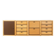 Flötotto modular chest of drawers system, 1970s, set of 4