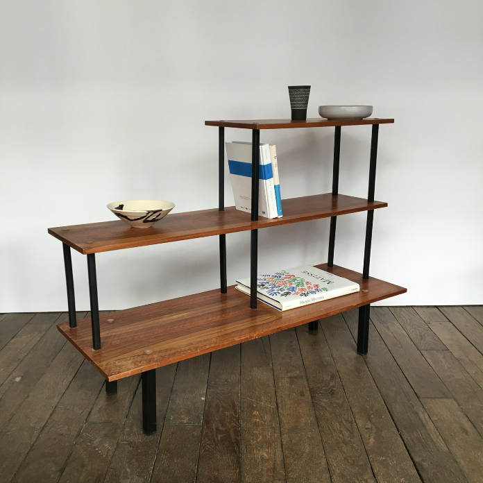 Asymmetrical vintage shelf