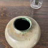 Small glazed ceramic vase