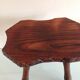 Vintage brutalist wooden tripod stool from the 60s and 70s