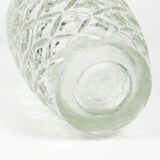 "Karo" glass vase, Huta Szkła Hortensja, Poland, 1970s