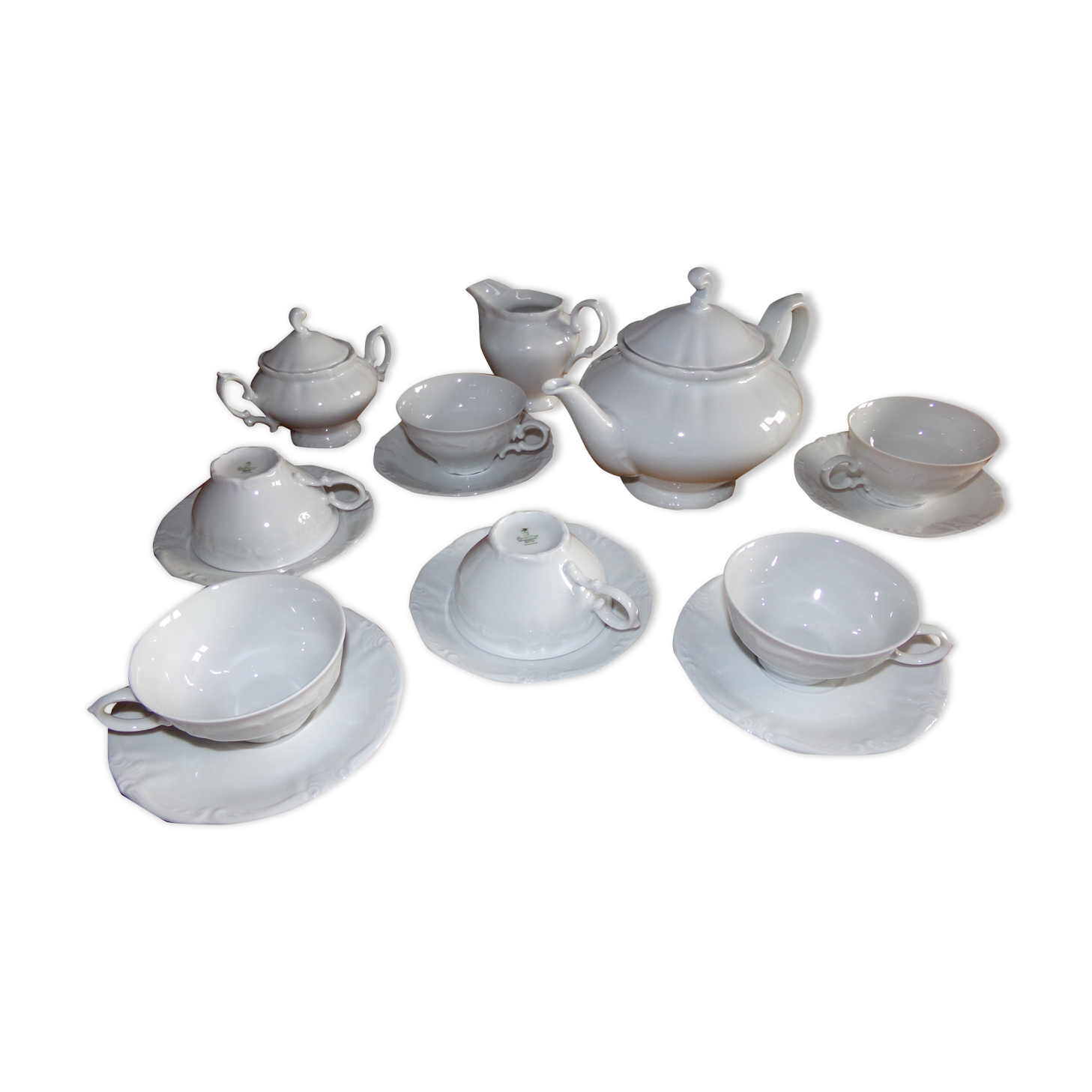 Tea service or white coffee winterling schwarzenbach bavaria germany