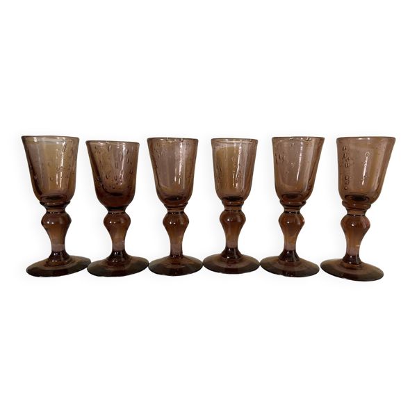 Verres soufflé ancien la Rochere