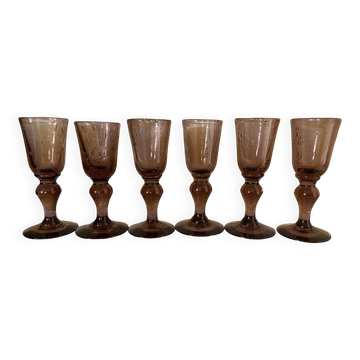 Verres soufflé ancien la Rochere