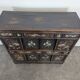 Cabinet Indochine Vietnam en bois exotique marqueterie de nacre