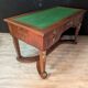 Double-sided Empire-style desk from the Egyptian return in mahogany.