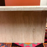 Travertine coffee table Italy 1970