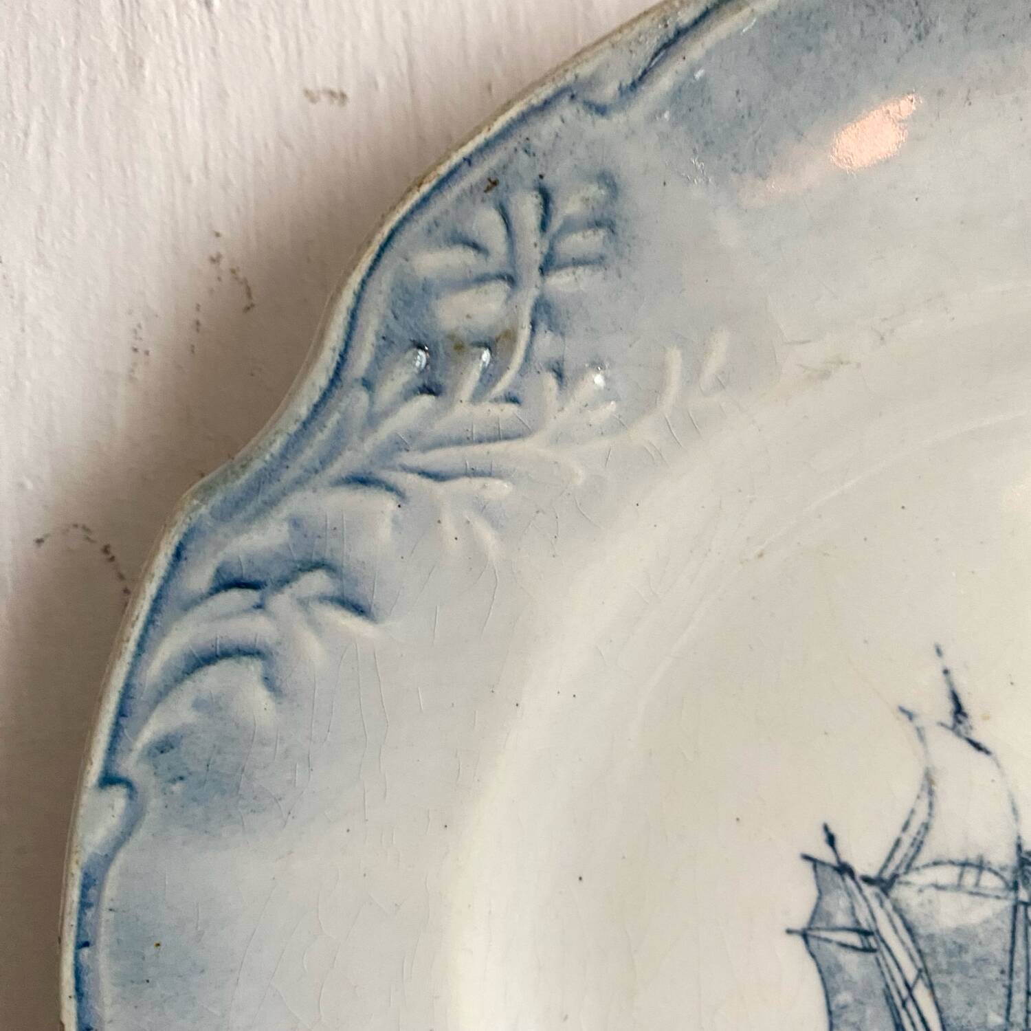 Orchid plate "Marine"